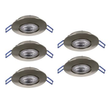 Eglo GEDREZ 300194 Einbau-Downlight 5x4.9W/LED 2700K, 4000K, 6500K 2600lm ip20