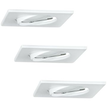 Polux OLIN 305862 Einbau-Downlight 1x3,5W/GU10 3000K 250LM IP20