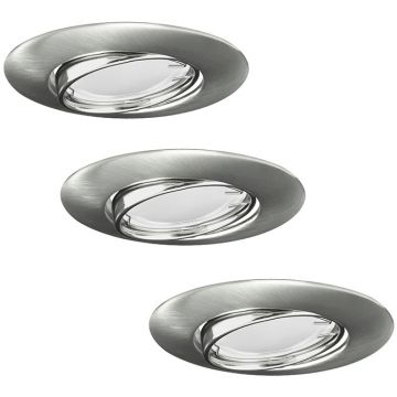 Polux OLIN 306203 Einbau-Downlight 1x3,5W/GU10 3000K 250LM IP20
