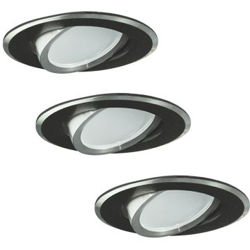 Polux SUN 305251 Einbau-Downlight 1x3,5W/GU10 3000K 250LM IP20