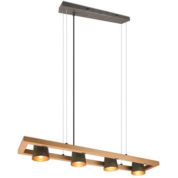 Trio BELL 301900467 Pendelleuchte 4x25w/e14 ip20