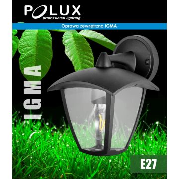 Polux IGMA 311870 Wandleuchte 1x12W/E27 IP44