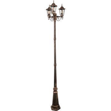 Polux LIGURIA-LT 313430 Laterne 3x20W/E27 IP43