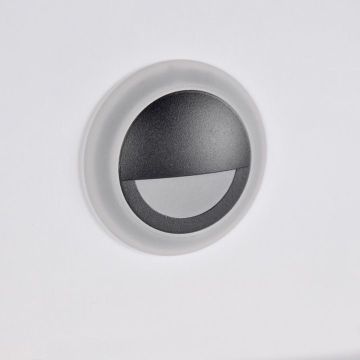 Polux Q4 313706 Einbau-Treppenleuchte 3W/LED 4000K 20LM IP44
