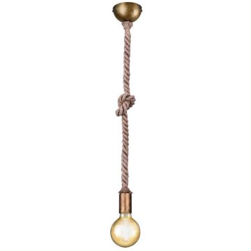 Trio ROPE 310100104 Pendelleuchte 1x60w/e27 ip20