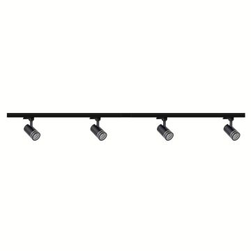 Polux MILANO 327796 Schiene 4x10W/GU10 IP20