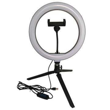Polux SELFIE 327604 Schreibtischlampe 1x10W/LED 2700K-4000K-6000K 240lm IP20