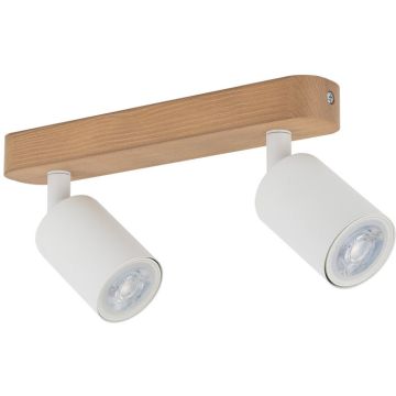 TK Lighting TOP WOOD 3295 Spot 2x10W/GU10/LED