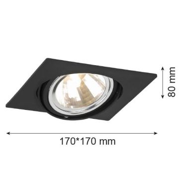 Argon OLIMP 3656 Einbau-Downlight 1x6W/G9 IP20