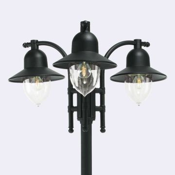 Norlys COMO 373B Laterne 3x9W/E27 IP54