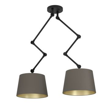Eglo PISTUNIO 390199 Pendelleuchte 2x40W/E27 IP20