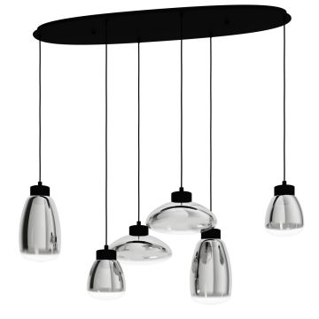 Eglo SARNARRA 390301 Pendelleuchte 6x5.4W/LED 2700K 3060LM IP20