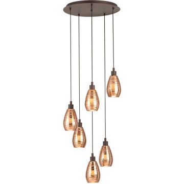 Eglo SIRACUSA 39508 Pendelleuchte 6x60W/E27 IP20