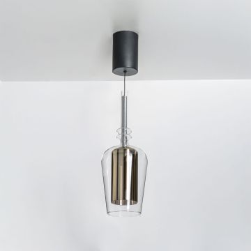 Zuma Line TAGNA 251010-AM Pendelleuchte 1x6W/Led 3000K 270lm IP20
