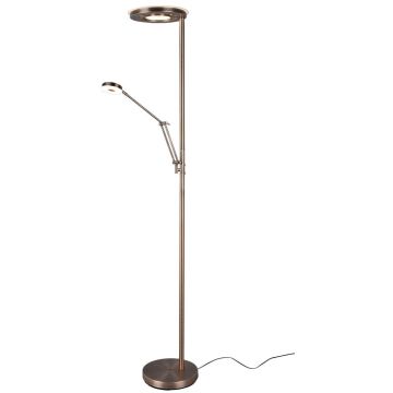 Trio BARRIE 424210304 Stehleuchte 2x38w/led 2700+4000k 4000lm+600lm ip20