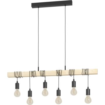 Eglo TOWNSHEND 43513 Pendelleuchte 6x60w/e27 ip20