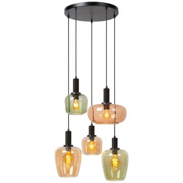 Lucide ILONA 45408/15/99 Pendelleuchte 5x40w/e27 ip20