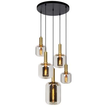 Lucide JOANET 45494/15/65 Pendelleuchte 5x40w/e27 ip20