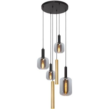 Lucide JOANET 45494/16/96 Pendelleuchte 4x40w/e27 ip20