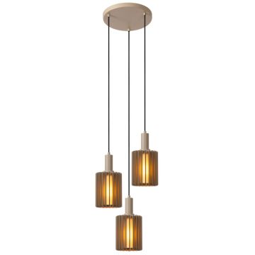 Lucide LAMBRES 45410/13/41 Pendelleuchte 3x40w/e27 ip20
