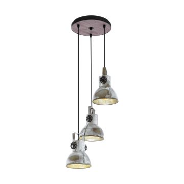Eglo BARNSTAPLE 49647 Pendelleuchte 3x60W/E27