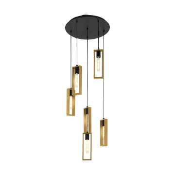 Eglo LITTLETON 49549 Pendelleuchte 6x60W/E27