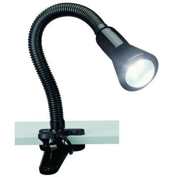 Trio FLEXO 5028010-02 Schreibtischlampe mit Clip 1x18w/e14 ip20