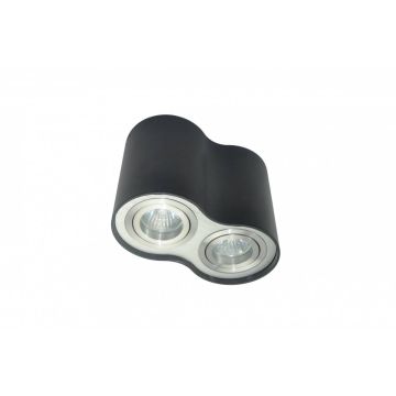 Zuma Line RONDOO 50407-BK Aufbau-Downlight 2x50W/GU10