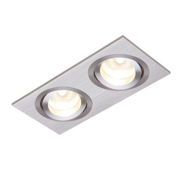 Endon TETRA 52404 Einbau-Downlight 2x50W/GU10 IP20