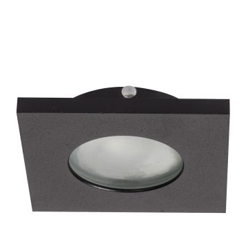 Light Prestige Lagos LP-440/1RS BK square Einbau-Downlight 1x50W/GU10 IP65