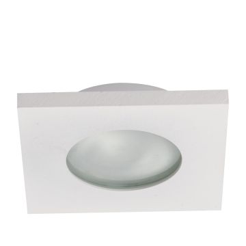 Light Prestige Lagos LP-440/1RS WH square Einbau-Downlight 1x50W/GU10 IP65