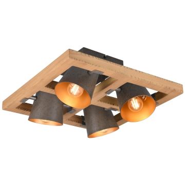 Trio BELL 601900467 Deckenlampe 4x25w/e14 ip20