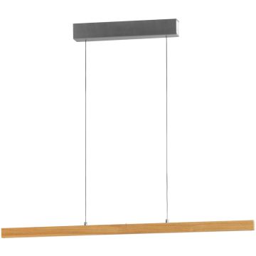 Fischer&Honsel SHINE-WOOD 61101 Pendelleuchte 1x26,29w/led 2700k-3350k-4000k 3341lm ip20