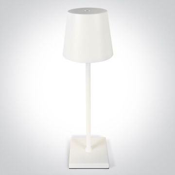 One Light Portable Trendy Lights 61082/W Tischleuchte 1x3,5W/LED 3000K 260lm IP54