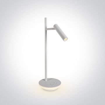 One Light Reading Spots 61132A/W/W Tischleuchte 1x3W|1x6W/LED 3000K 510lm IP20