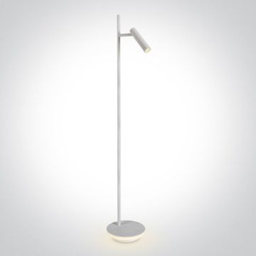 One Light Reading Spots 61132B/W/W Stehleuchte 1x3W|1x8W/LED 3000K 150lm|560lm IP20