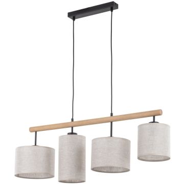 TK Lighting DEVA 6108 Pendelleuchte 4x15W/E27