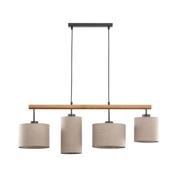 TK Lighting DEVA 6108 Pendelleuchte 4x15W/E27