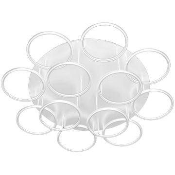 Altavola Design Ledowe okręgi LA078/CE_12_in_3k_white Deckenlampe 12x144W/LED 3000K 8600lm IP44