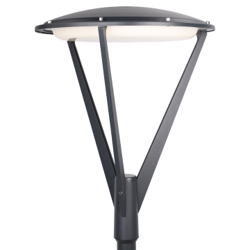 Norlys HAMMERFEST 5137GR Laternenleuchte 1x28,8W/LED 4000K 4503LM IP65