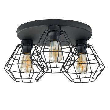 TK Lighting DIAMOND 6205 Deckenlampe 3x15W/E27