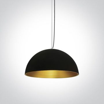 One Light Bowl Shade 63022/B/BS Pendelleuchte 1x20W/E27 IP20