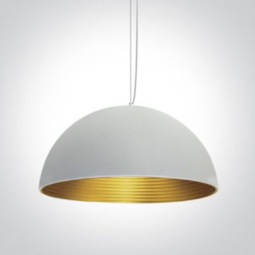 One Light Bowl Shade 63022B/W/BS Pendelleuchte 1x20W/E27 IP20