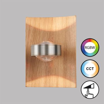 Fischer&Honsel SHINE-WOOD 30542 Wandleuchte 1x9W/LED 2700K 900 lm IP20