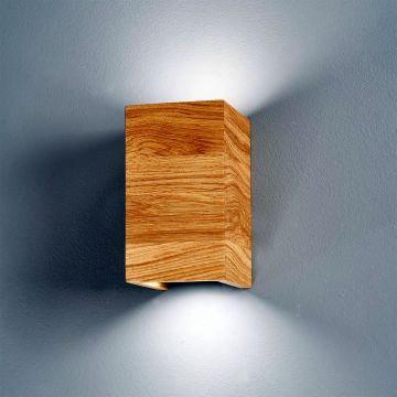 Fischer&Honsel SHINE-WOOD 30575 Wandleuchte 2x4W/GU10 3000K 640 lm IP20