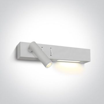One Light Reading Spots 65146/W/W Wandleuchte 1x3W|1x6W/LED 3000K 480lm IP20