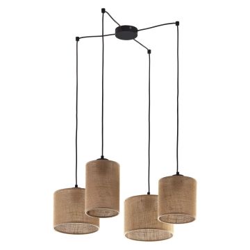 TK Lighting JUTA 6585 Deckenlampe 4x15W/E27