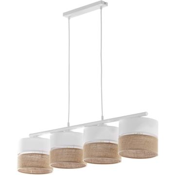 TK Lighting LINOBIANCO 6576 Pendelleuchte 4x15W/E27