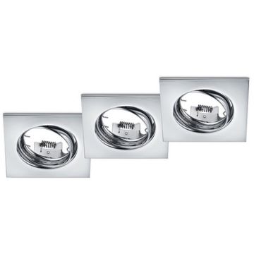 Trio JURA 650000306 Einbau-Downlight 3x15w/gu10 ip20