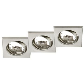 Trio JURA 650000307 Einbau-Downlight 3x15w/gu10 ip20